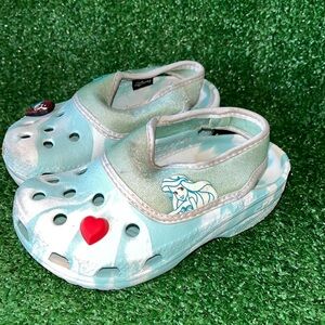 Crocs Disney Ariel mermaid Crocling